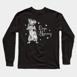 Rodent lovers - Degu Mommy Long Sleeve T-Shirt